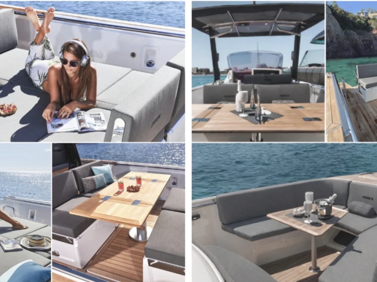 Motorboat rental with or without captain Fjord Gouvia