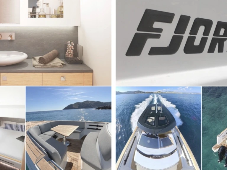 Bareboat Rental Motorboat Fjord with a boat licence