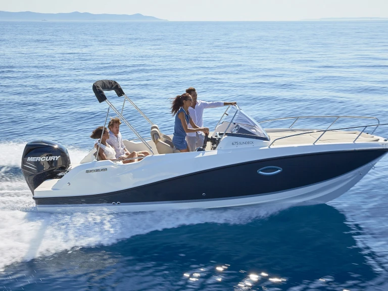 Motorboat rental with or without captain Quicksilver Biograd na Moru