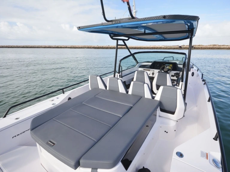 Axopar Axopar 28 T-Top charter bareboat or captained in  Corfu