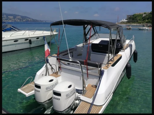 Motorboat for rent Mandelieu-la-Napoule at the best price