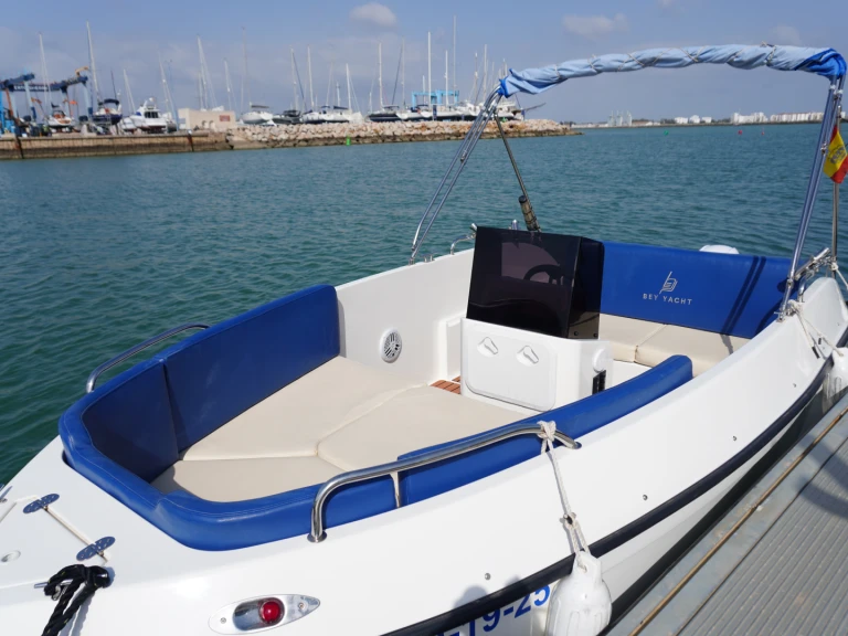 Motorboat rental with or without captain Bey Yacht El Puerto de Santa María