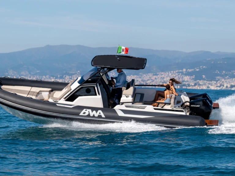 Bareboat Rental RIB Bwa with a boat licence