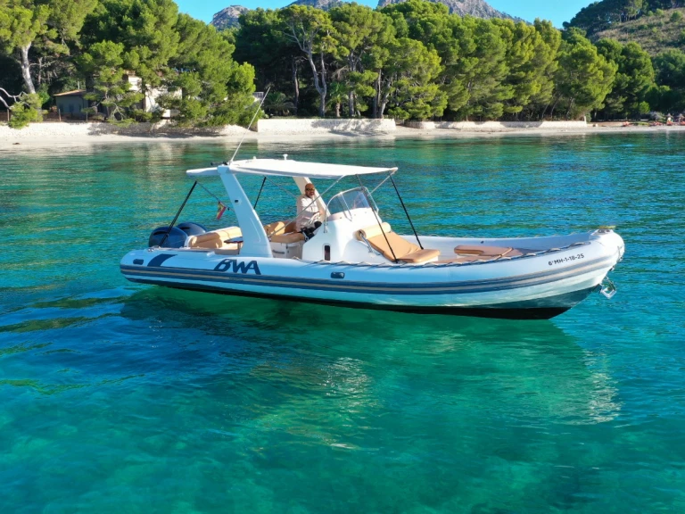 Bwa America 850 charter bareboat or captained in  Puerto de Pollensa