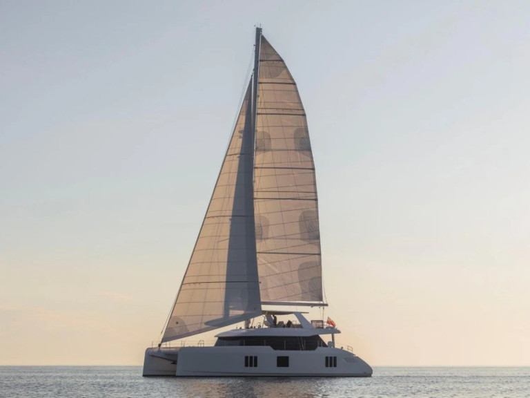 Yacht charter Olbia cheap Sunreef 70