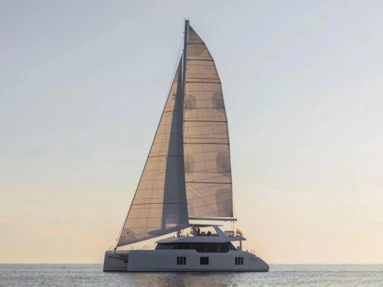 Yacht charter Olbia cheap Sunreef 70