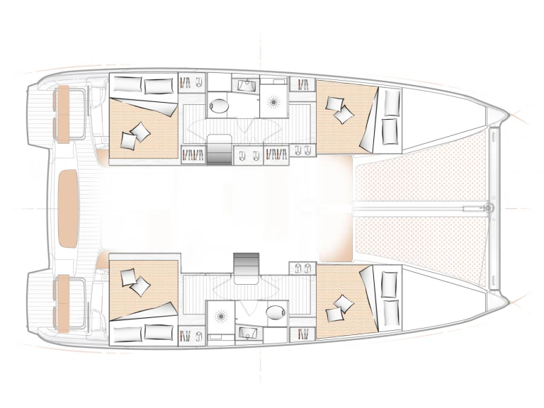 Catamaran rental with or without captain Excess Lefkáda