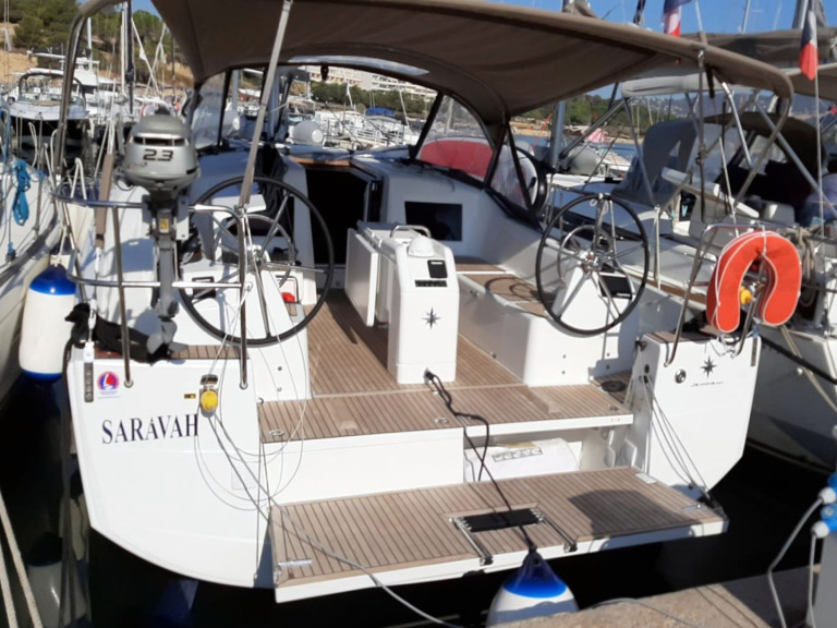Jeanneau Sun Odyssey 410 charter bareboat or captained in  Bormes-les-Mimosas