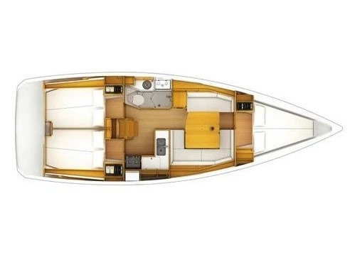 Sailboat rental with or without captain Jeanneau Lefkáda