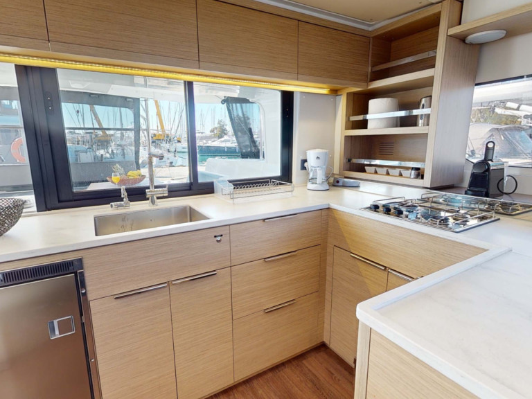 Bareboat Rental Catamaran Lagoon with a boat licence