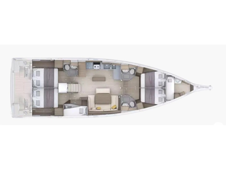 Bénéteau Oceanis 52 - 6 cab. in Gouvia on SamBoat