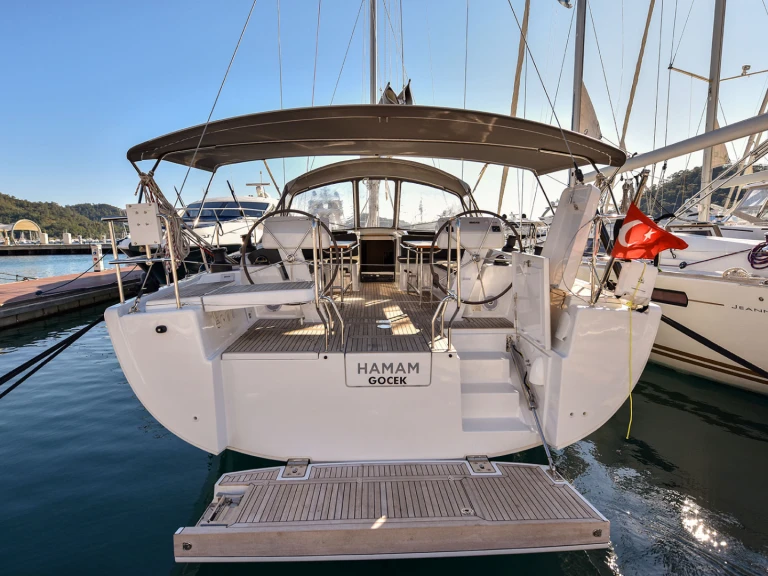 Yacht charter Göcek cheap Hanse 508