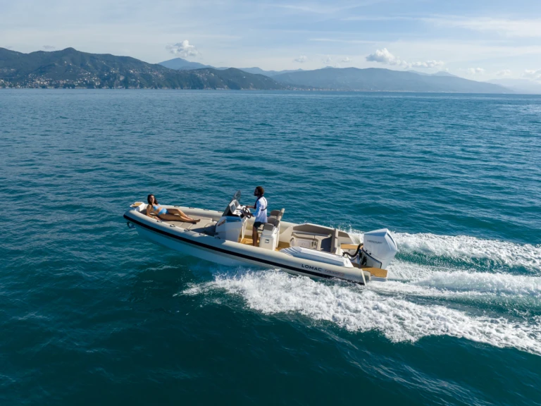 Bareboat Rental RIB Lomac with a boat licence