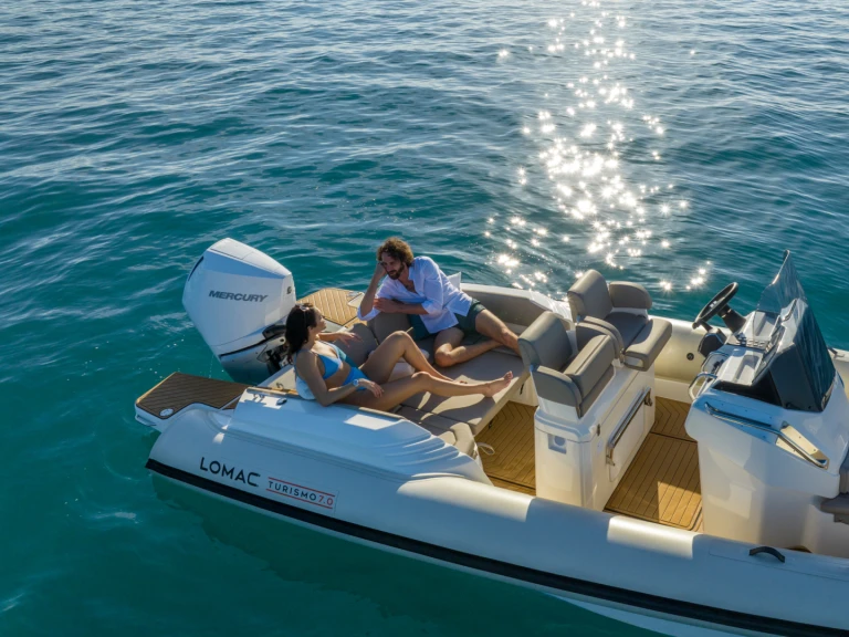 Lomac 7.0 TURISMO charter bareboat or captained in  Saint-Florent