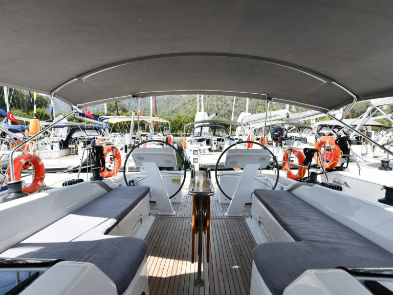Yacht charter Göcek cheap Hanse 458