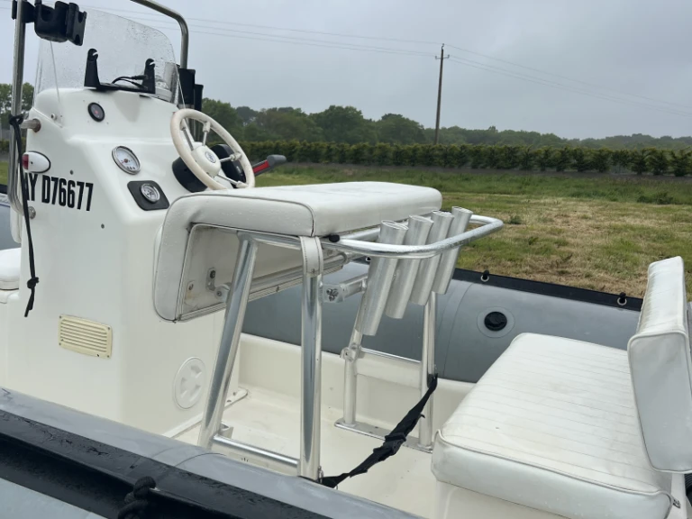 Bareboat Rental RIB Zodiac with a boat licence