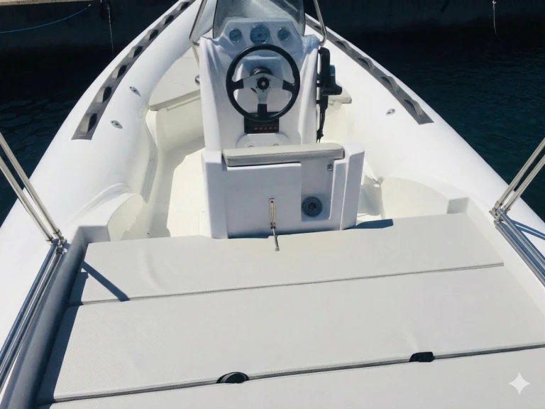 Bareboat Rental RIB Magnus with a boat licence
