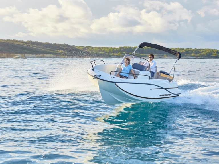 Motorboat rental in Calp / Calpe - Quicksilver Activ 605 Open