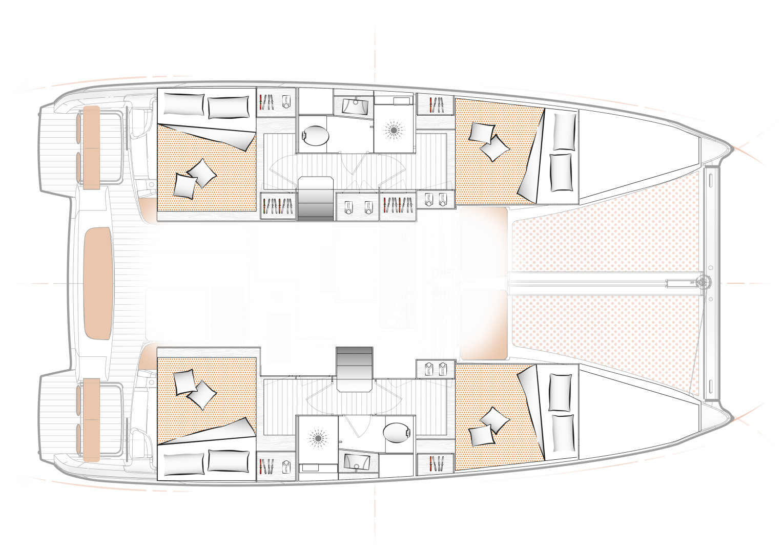 Bareboat Rental Catamaran Bénéteau with a boat licence