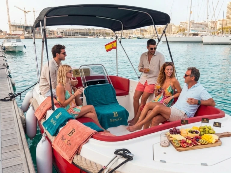 Motorboat rental with or without captain Mareti Alicante