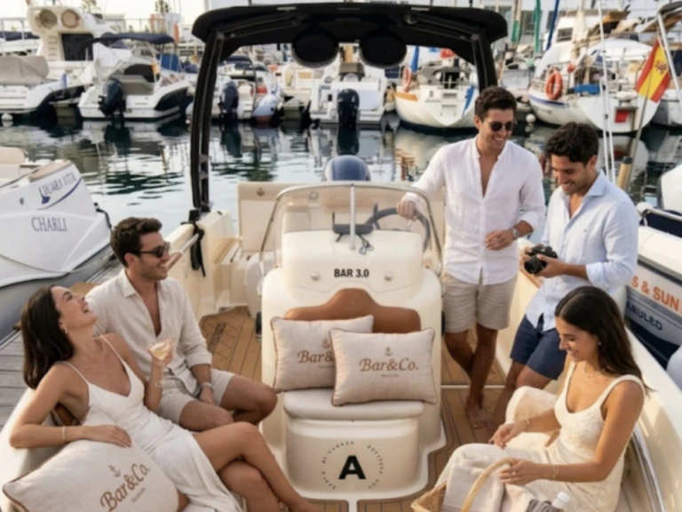 Yacht charter Alicante cheap Invictus 200 FX