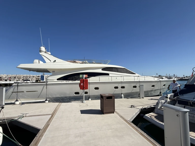 Yacht charter Palma de Mallorca cheap Ferretti 68 Anniversary
