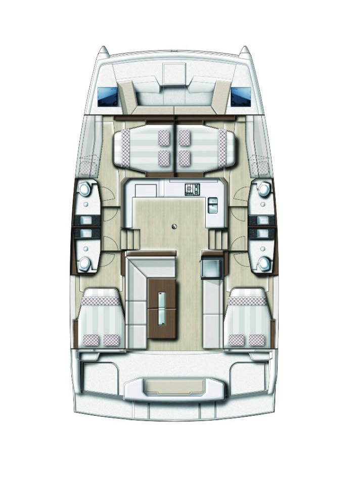 Catamaran rental in Biograd na Moru - Bali Bali Catspace Voile