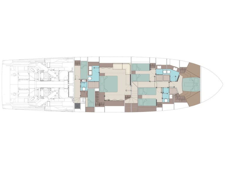 Luxury Yacht rental with or without captain Riva Dubai Marina