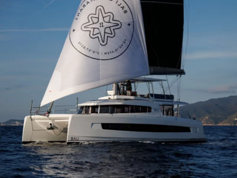 Catamaran rental with or without captain Bali Raiatea Island