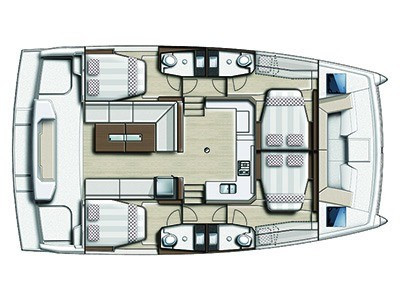 Catamaran rental with or without captain Bali Bormes-les-Mimosas