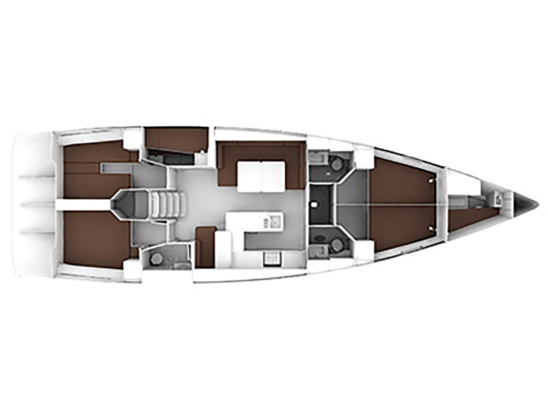 Yacht charter Alimos cheap Bavaria Cruiser 56 (6 cab.)