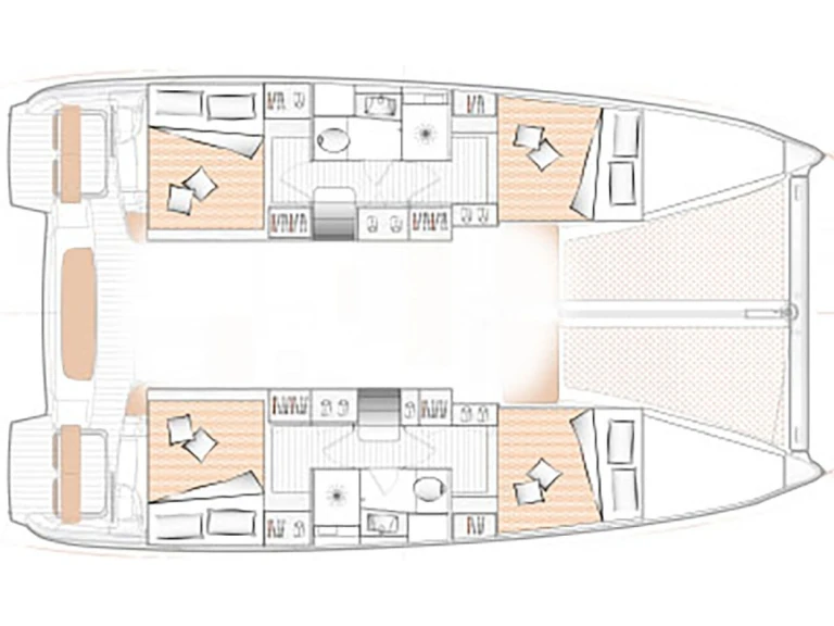 Boat rental Excess Excess 11 (6 cab.) in Gouvia on Samboat