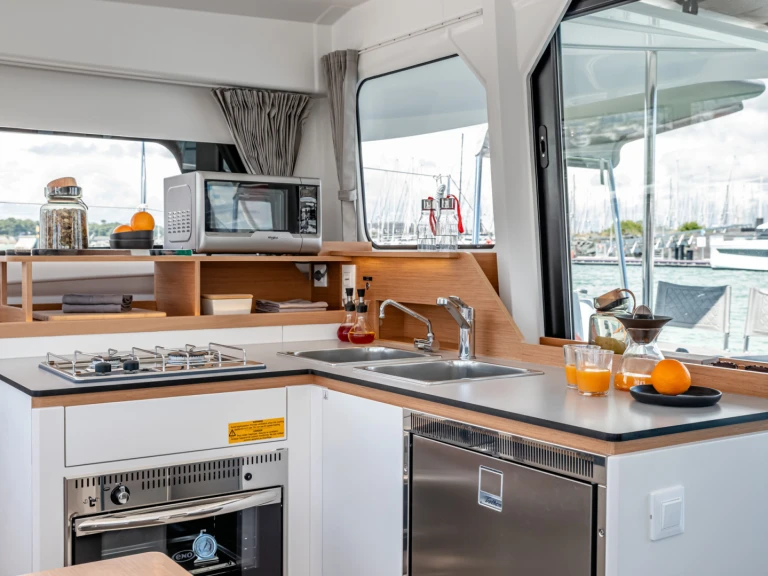 Bareboat Rental Catamaran Excess with a boat licence