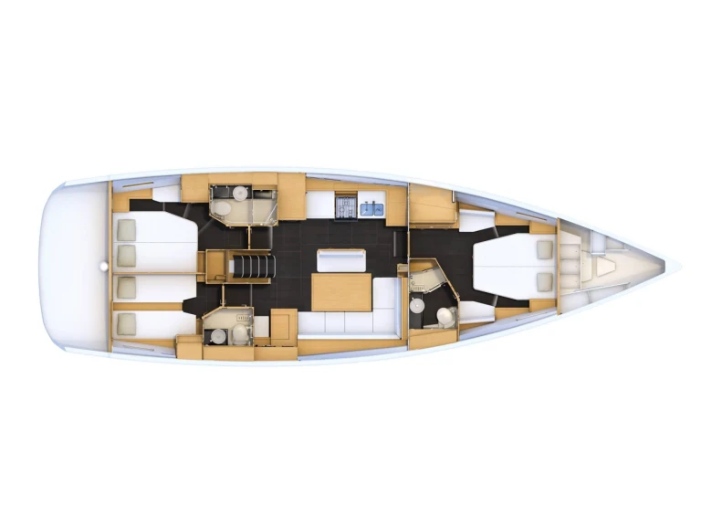 Bareboat Rental Sailboat Jeanneau with a boat licence