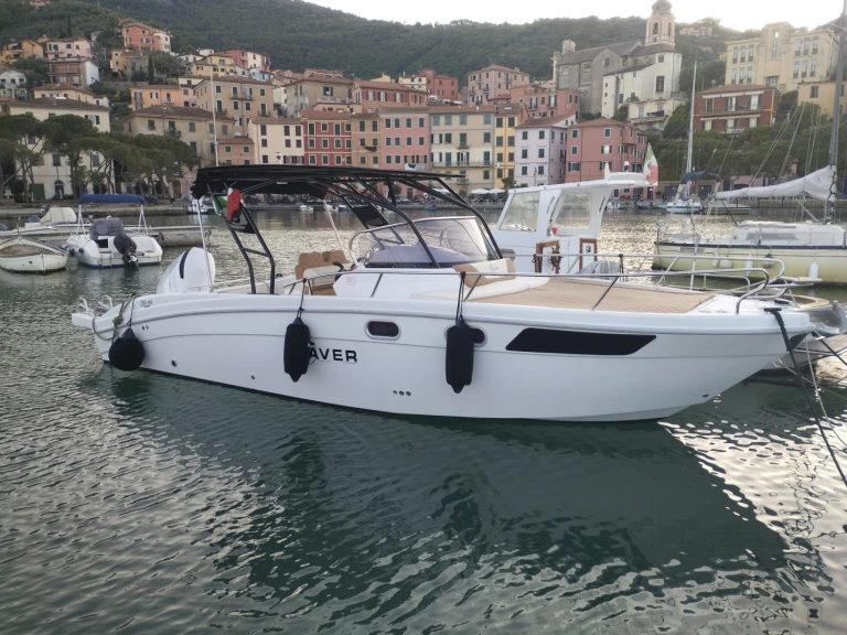 Bareboat Rental Motorboat Saver with a boat licence