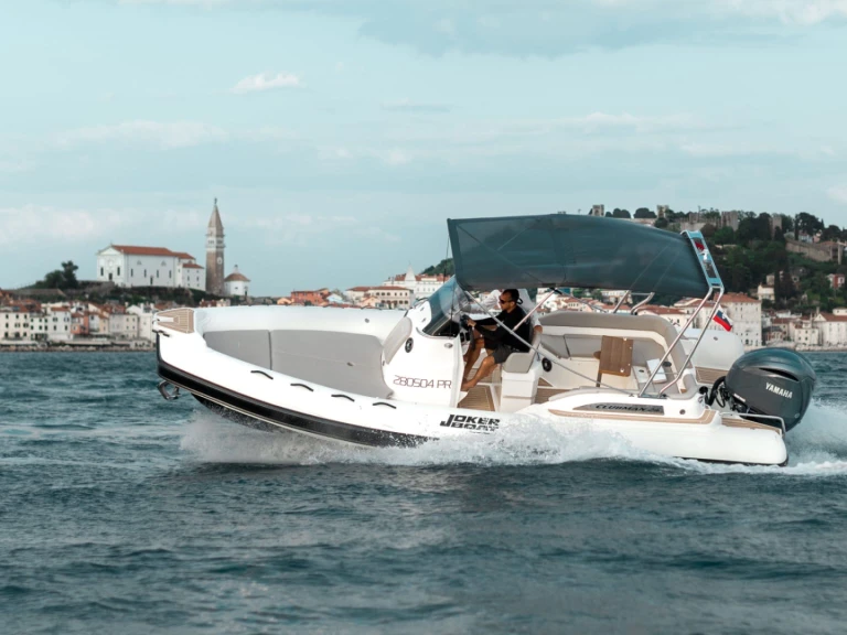 Joker Boat Clubman 24 charter bareboat or captained in  Trogir