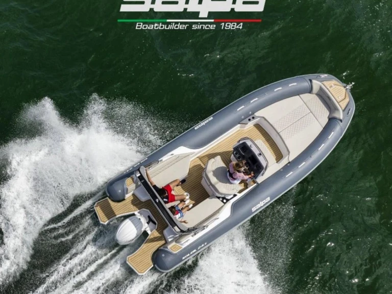Bareboat Rental RIB Salpa with a boat licence