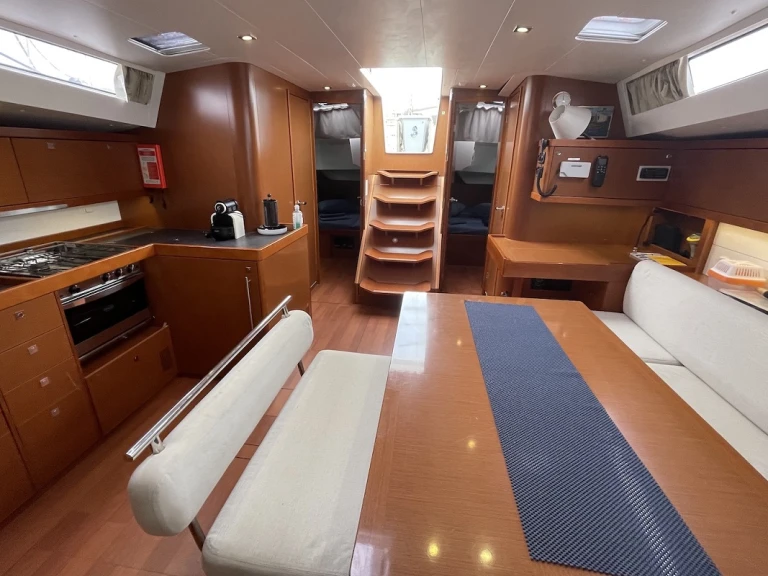 Yacht charter Port de Barcelona cheap Oceanis 48