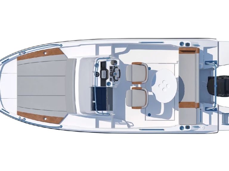 Motorboat rental in Port de Barcelona - Bénéteau Flyer 6.6 SUNdeck