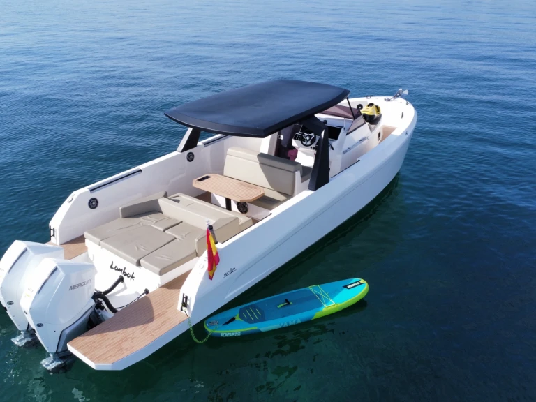 Bareboat Rental Motorboat Sole with a boat licence