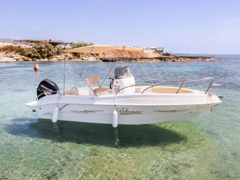 Blu max Blu max 19 charter bareboat or captained in  Castellammare del Golfo