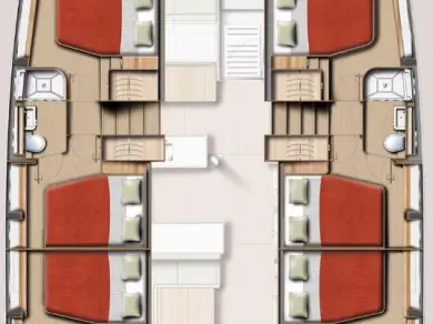 Bareboat Rental Catamaran Bali with a boat licence