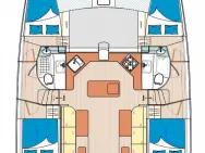 Catamaran rental in Ko Samui (Koh Samui) - Island Spirit Yachts Island Spirit 410