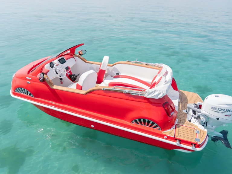 Motorboat rental in Sirmione - CAR OFF SHORE FIAT 500 CAR OFF SHORE FIAT 500