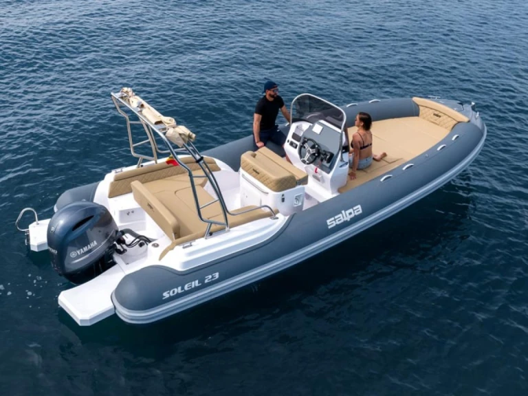 Bareboat Rental RIB Salpa with a boat licence