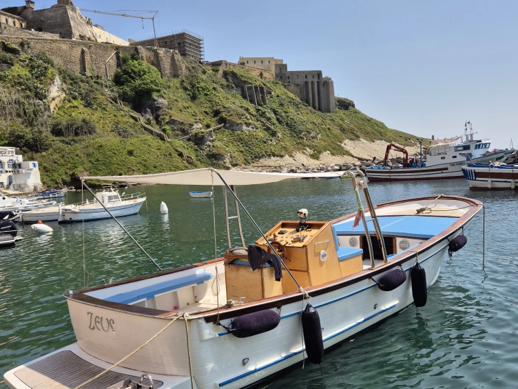 Fratelli Aprea Sorrento 7,80 tradizionale / open charter bareboat or captained in  Italy