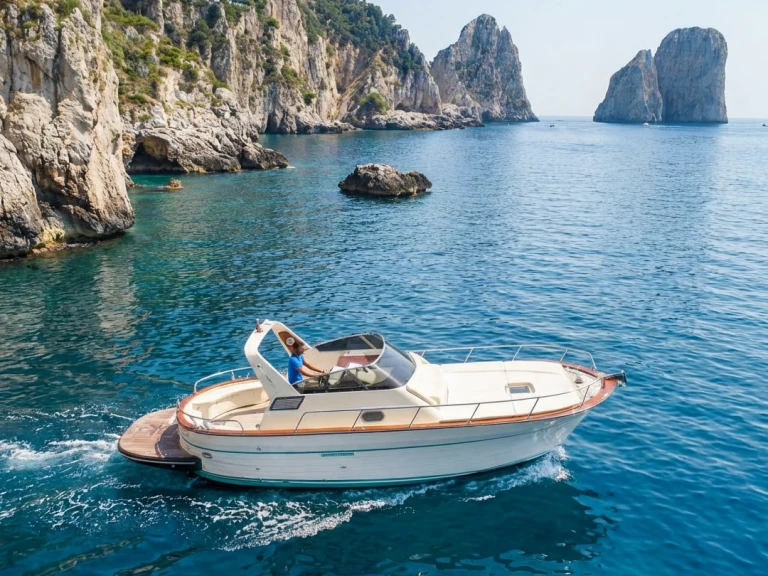 Allure 38 charter bareboat or captained in  Sorrento