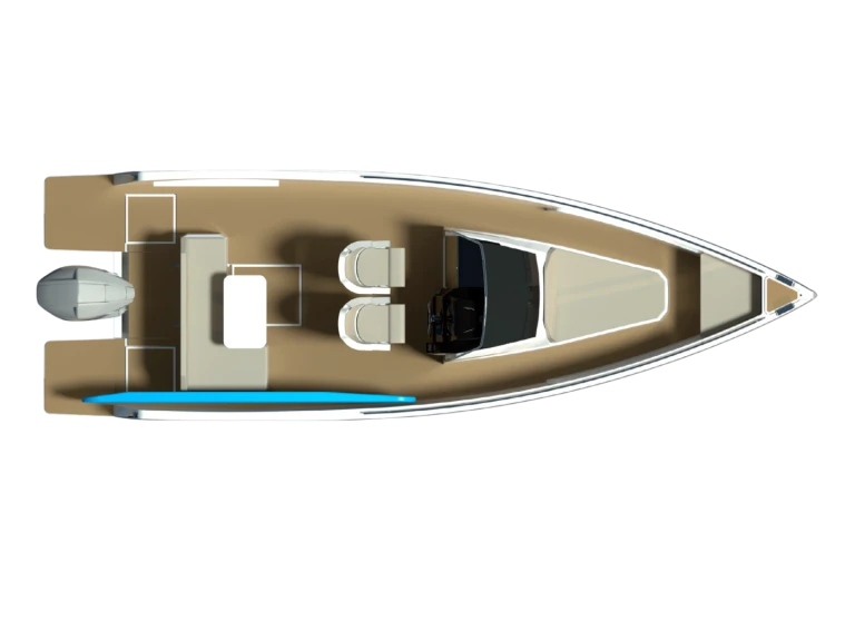 Motorboat rental in Port de Sitges Aiguadolç - Nuva M8 OPEN