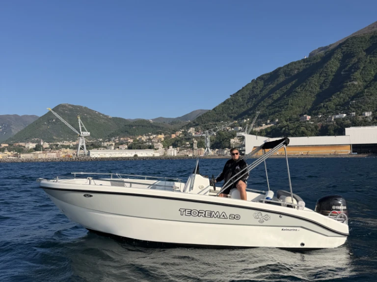 Teorema 20 Open 6 mt charter bareboat or captained in  Castellammare di Stabia