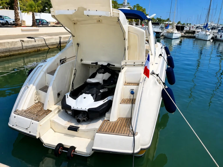 Sunseeker Commanche 40 charter bareboat or captained in  Cannes